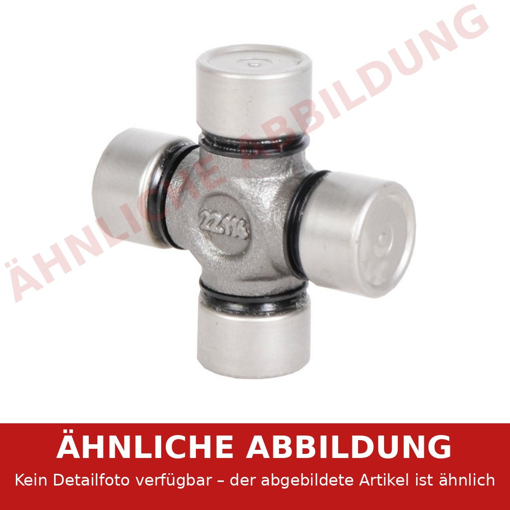 Kreuzgelenk 22 x 58 mm, gekräuselt