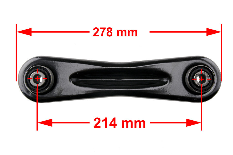 QUERLENKER HINTERACHSE passend für FORD MONDEO 00-07 DŁ. CAŁKOWITA 278MM.