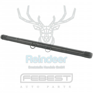 ACHSWELLE MIT ZWISCHENLAGER passend für HONDA CR-V RD1/2 97-01 ODYSSEY II 99-03 /LINKS/