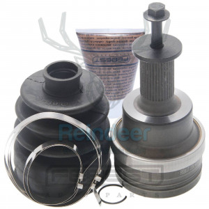 GELENKSATZ, ANTRIEBSWELLE/ AUßEN passend für FORD KUGA 08-12, VOLVO S60 II 10-, S80 II 07-16, V60 10-, V70 III 08-16, XC60 09-, XC70 II -7-, XC90 03-14 /HINTEN/