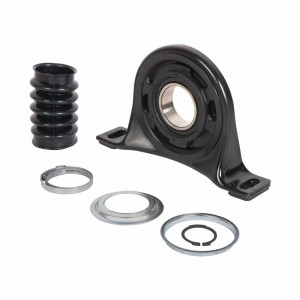 47 mm x 196 mm (21) Wellenhalterung für MERCEDES SPRINTER, VW Crafter, FAG, h = 68/73 mm, Abdeckung + Abweiser, FAG-Lager