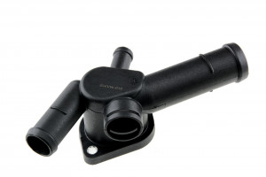 KÜHLWASSERFLANSCH passend für VW GOLF IV 1.6, 2.0 99-02, MULTIVAN V 2.0 03-16, NEW BEETLE 2.0 98-10, SKODA OCTAVIA I 1.6, 2.0 97-07, SEAT IBIZA IV 2.0 02-09