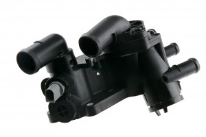 THERMOSTATGEHÄUSE passend für VW POLO 1.4 16V 01-09, SKODA FABIA I 1.4 16V 99-08, SEAT IBIZA IV 1.4 16V 02-07 /MIT SENSOR/