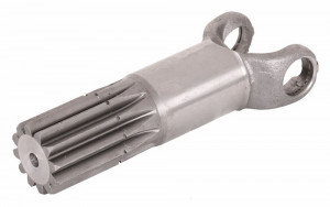Antriebswelle vorne 23,8 x 61,3 John Deere L=168 mm, 12 Fräser 43,8 mm, Dichtmittel 44,9 mm
