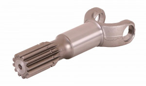 Antriebswelle vorne 30,2 x 81,8 L=208 mm, 12 Schneiden 44 mm, Radius 44,9 mm