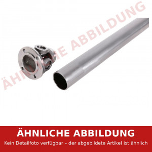 KARDANWELLE 23,8 x 61,3 mm, ungeschweißt, L=1250 mm, 2x Flansch 88 mm, SAE 57 mm, 4x8 mm (WAL68710NW)