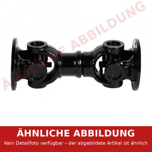 KARDANWELLE 30,2 x 81,8 100 mm, DIN 57 mm, 6 x 8 mm (42 x 42) + 132 mm, DIN 67 mm, 4 x 10 mm (72 x 86) L = 607 mm