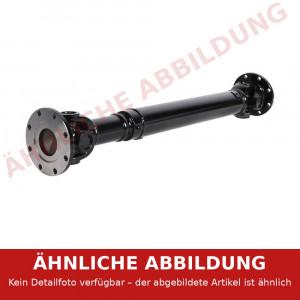 KARDANWELLE 34,9 x 106,3 120 mm, DIN 75 mm, 4 x 10 mm + 4 x 12 mm, Lz-350 mm