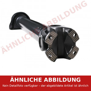 KARDANWELLE 57 x 152, L=1500 mm, L1=1395 mm, R=120 mm, 180 kV, 4 x 15 mm, Stütze 220 mm, TIRSAN (HC58742-1500)