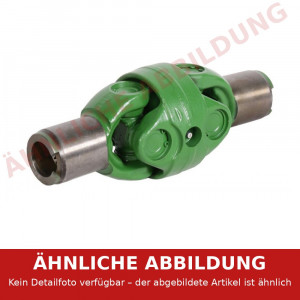 Achswelle mit Doppelgelenk Vorderachse 30 X 83 John Deere L=270mm, 2x 22 Fräser, 2 x Außenhinterschnitt 46mm