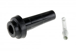 ISOLIERKAPPE/ GUMMITÜLLE FÜR ZÜNDSPU passend für PEUGEOT 206 HATCHBACK 1.1 I, 1.4I, 1.4 LPG, 206 SW 1.1, 1.4 02-, 306 1.6 00- /GRAY VERBINDUNG/