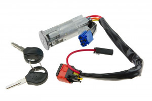 ZÜNDSCHLOSS ZÜNDSCHALTER passend für PEUGEOT 206 1998-,CITROEN XSARA PICASSO 1999-,PEUGEOT 406 /FACELIFT/ 1999-/DWA KLUCZYKI W KOMPLECIE,ILOŚĆ KOSTEK:3/
