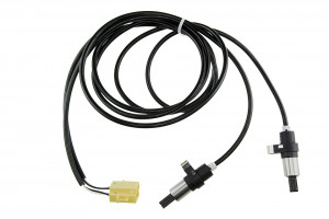 ABS SENSOR HINTEN passend für VOLVO S70 97-00, C70 98-05, V70 97-00, 850 -96 L/R