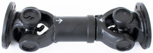 KARDANWELLE für MERCEDES G Klasse W460 Mitte, L=285mm, 100mm, DIN 57mm, 8x8mm A4604106004 HCMG285 OE z.Vergl.: A4604106004