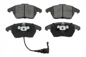 ALPHA BRAKES BREMSBELÄGE VORDERACHSE passend für VW GOLF V 03-, PASSAT 05-, CADDY 04-, AUDI A3 17 04-, SKODA OCTAVIA 04-