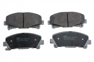 ALPHA BRAKES BREMSBELÄGE VORDERACHSE passend für HONDA ACCORD 2.4 08-