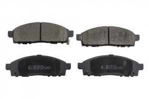 ALPHA BRAKES BREMSBELÄGE VORDERACHSE passend für MITSUBISHI L200 2WD/4WD 2.5TDI 07-