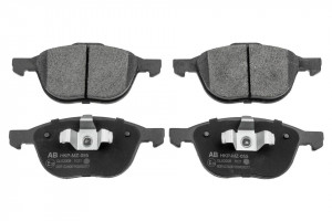 ALPHA BRAKES BREMSBELÄGE VORDERACHSE passend für MAZDA 3 BK/CR 02-, FORD FOCUS II 04-, C-MAX 03-, VOLVO S40 04-