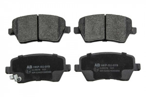 ALPHA BRAKES BREMSBELÄGE VORDERACHSE passend für SUZUKI SWIFT 05-, SPLASH 08-, NISSAN MICRA K13 10-, OPEL AGILA 08-