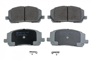ALPHA BRAKES BREMSBELÄGE VORDERACHSE passend für LEXUS RX300 00-03, RX350 06-08, TOYOTA HIGHLANDER, KLUGER 2.4/3.0/3.3 07.00-08.07