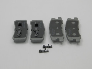 ALPHA BRAKES BREMSBELÄGE HINTERACHSE passend für DODGE CALIBER 06-, JEEP COMPASS 07-, PATRIOT 07-