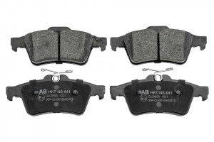 ALPHA BRAKES BREMSBELÄGE HINTERACHSE passend für NISSAN PRIMERA P12 01-, MAZDA 3 BK 02-