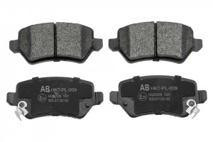 ALPHA BRAKES BREMSBELÄGE HINTERACHSE passend für OPEL ASTRA G/H 98-,CORSA C 00-,ZAFIRA 00-,MERIVA 03-,KIA VENGA 10-
