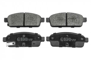 ALPHA BRAKES BREMSBELÄGE HINTERACHSE passend für OPEL ASTRA J 09-, CHEVROLET CRUZE 09- /FELGEN 15 16/