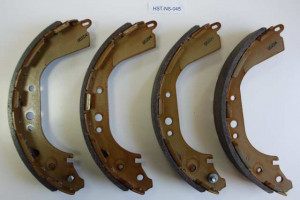 ALPHA BRAKES BREMSBACKENSATZ passend für NISSAN TERRANO R50 3.3,3.5 V6 97-, PICK-UP 4WD D21 88-, D22 01-