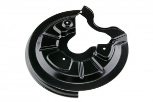 BREMSSATTELSCHUTZ passend für VW GOLF VI 08-, AUDI A3 03-, SKODA OCTAVIA 04-, SEAT LEON 05-, ALTEA 05- /HINTEN, LINKS/
