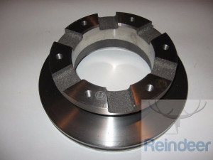 Bremsscheibe hinterachse für Mitsubishi fuso canter fb83b, fb83s 2005-2010 oem: mk356572