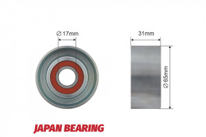 SPANNROLLE, KEILRIPPENRIEMEN passend für HYUNDAI IX35, SANTA F II, SANTA F III, SONATA V, KIA CARENS III, CERATO II, MAGENTIS, OPTIMA, SORENTO II, SORENTO III, SPORTAGE 2.0/2.4 01.05-