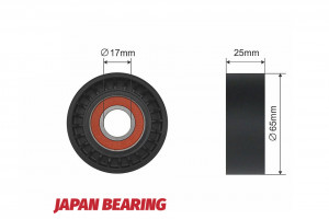 SPANNROLLE, KEILRIPPENRIEMEN passend für CITROEN BERLINGO, C3 II, C3 PICASSO, C4 CACTUS, C4 GRAND PICASSO I, C4 GRAND PICASSO II, C4 II, C4 PICASSO I, C4 PICASSO II, C5 III, DS3, DS4, DS5 1.4D/1.6D 04.08-