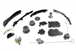 STEUERKETTENSATZ passend für JEEP GRAND CHEROKEE 3.6 11-, CHEROKEE 3.6 14-, WRANGLER 3.6 12-, DODGE JOURNEY 3.6 11-, DURANGO 3.6 12-, RAM1500 3.6 14-, CHRYSLER 300C 3.6 11-