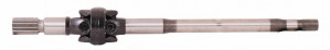 Achswelle mit Doppelgelenk 27 X 71 L=753mm, Schneiden 12 (44mm)/ 22 (29,6mm), Massey Ferguson