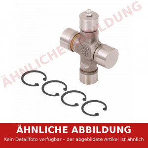 Kreuzgelenk 23,8 x 95 + 27 x 75 mm, kombiniert, landwirtschaftliche Maschinen, Weitwinkelgelenk