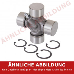 Kreuzgelenk 29 x 76 mm, gekräuselt