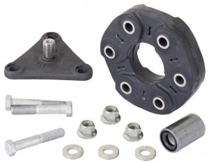 Hardyscheibe Kardanwelle für Original TRS ZGIV-SET Achsabstand 105mm, Loch 12mm, Satz aus Mittelh??lsen, Flansch und Bolzen