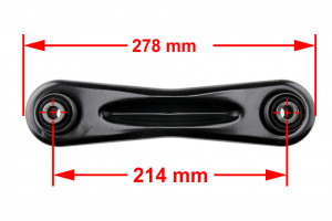 QUERLENKER HINTERACHSE passend für FORD MONDEO 00-07 DŁ. CAŁKOWITA 278MM.