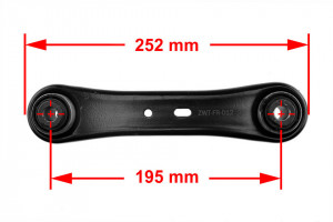 QUERLENKER HINTERACHSE passend für FORD MONDEO IV 07-, GALAXY 06- /UNTER L/R/ D£. CA£KOWITA 252MM.