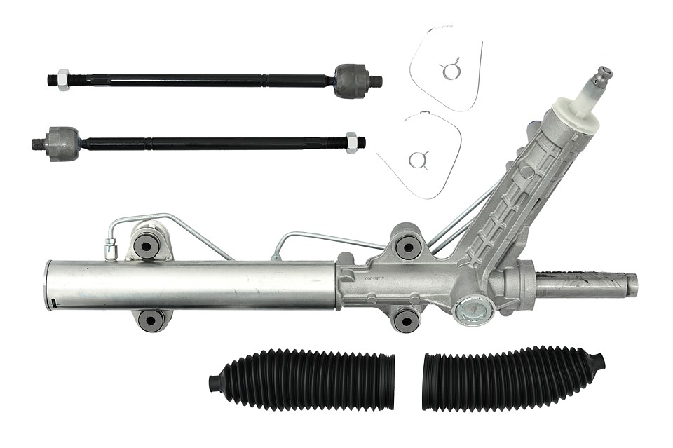 Lenkgetriebe & Lenkstangenwelle Set Für Rasenmäher - Passend Für MTD, Craftsman, Troy Bilt, Inkl. Buchsen-Kit